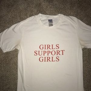 Girls support Girls shirt
